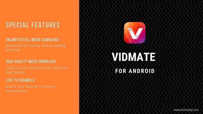 Download Vidmate HD Video Downloader For Android 2023