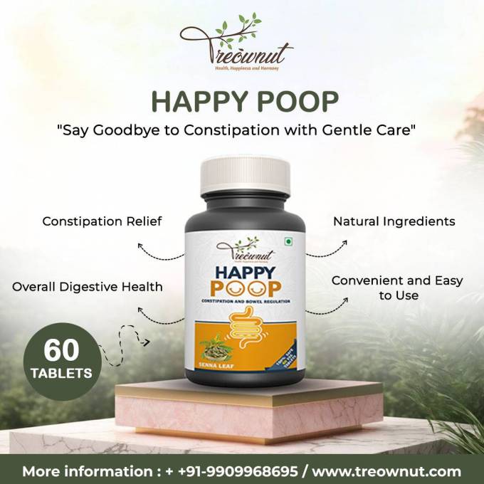 The Best Tablet for Constipation: Why Treownut’s Happy Poop Tablets Are the Top Choice