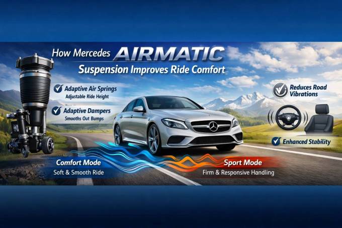 How Mercedes Airmatic Suspension Improves Ride Comfort